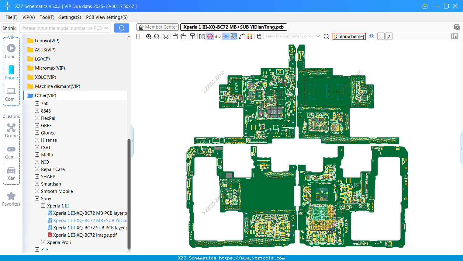 Xperia 1 III-XQ-BC72 MB+SUB bitmap